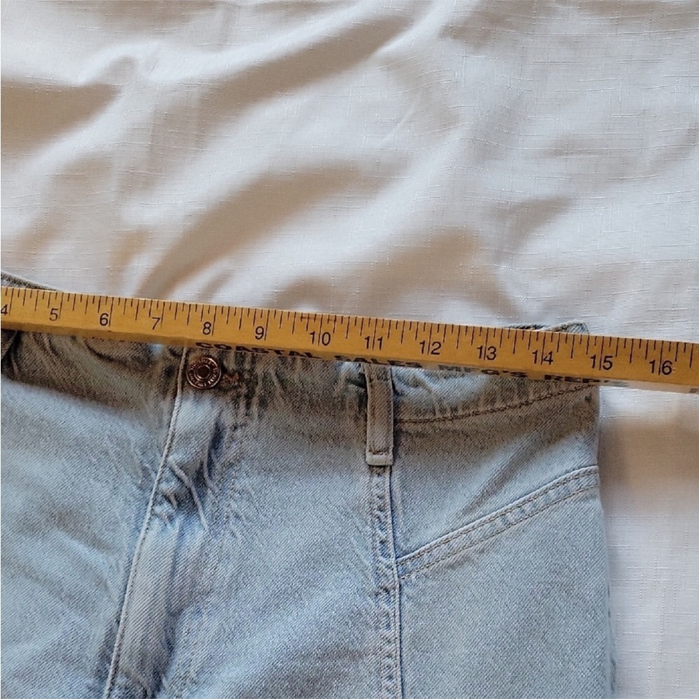 Free People we the Free women’s Light Blue Women's Jeans Wide Leg Size 30 - Picture 7 of 13